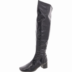 Travel Easy High Quality Novara Womens Pull On Square Toe Over-The-Knee Boots