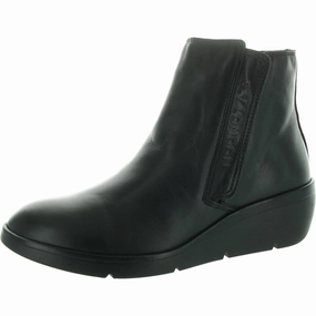 Nula 550 Womens Logo Leather Wedge Boots Breath Flow