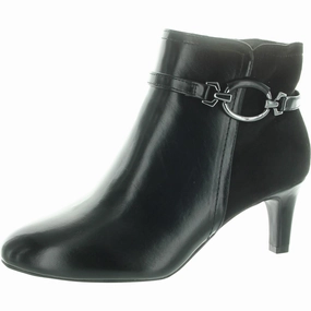 Nyssa Womens Zipper Faux Leather Booties Pure White Neutral palette