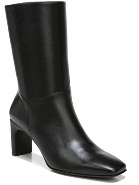 Platt Womens Zipper Square Toe Mid-Calf Boots Bold Life