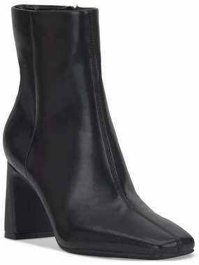 Practical Choice Odelya Womens Faux Leather Square Toe Mid-Calf Boots