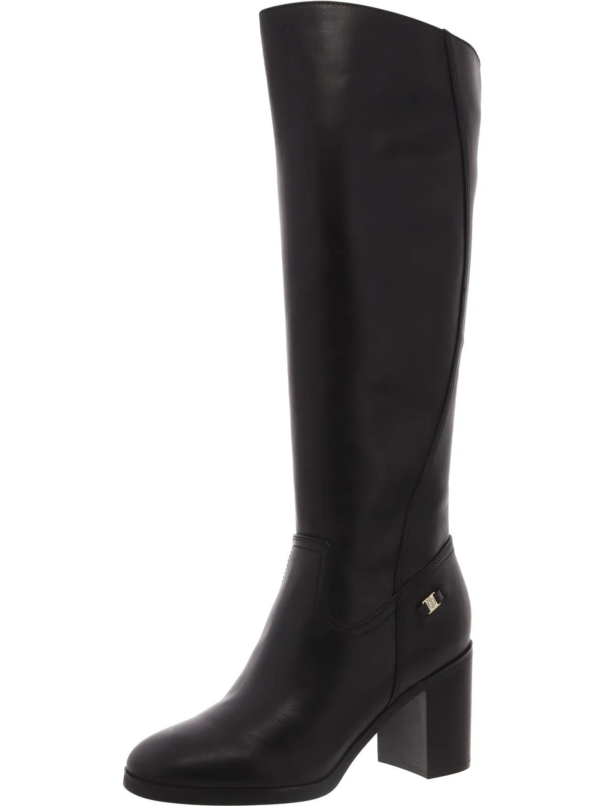 Grippy Outsole Remote Hiking Urban Adventure Odettee Womens Leather Almond Toe Knee-High Boots