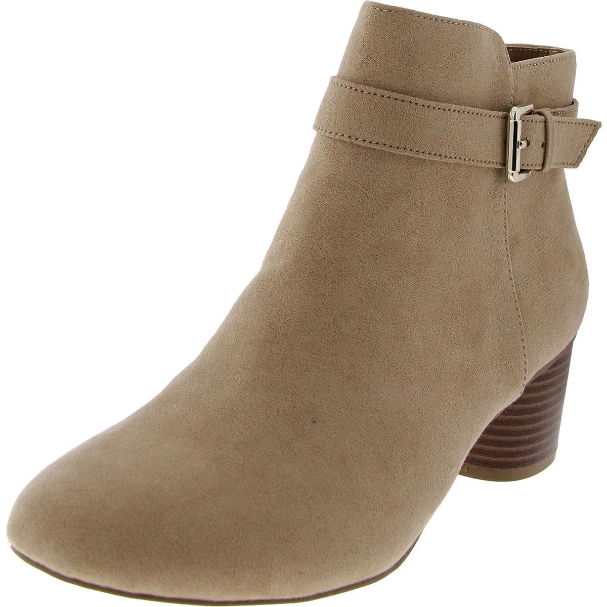 Thermal Core Rough Trail Hiker Ariel Womens Faux Suede Zipper Booties