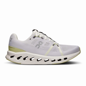 On | Men's Cloudsurfer Running Shoes - White/Sand Trail functional shoe utility