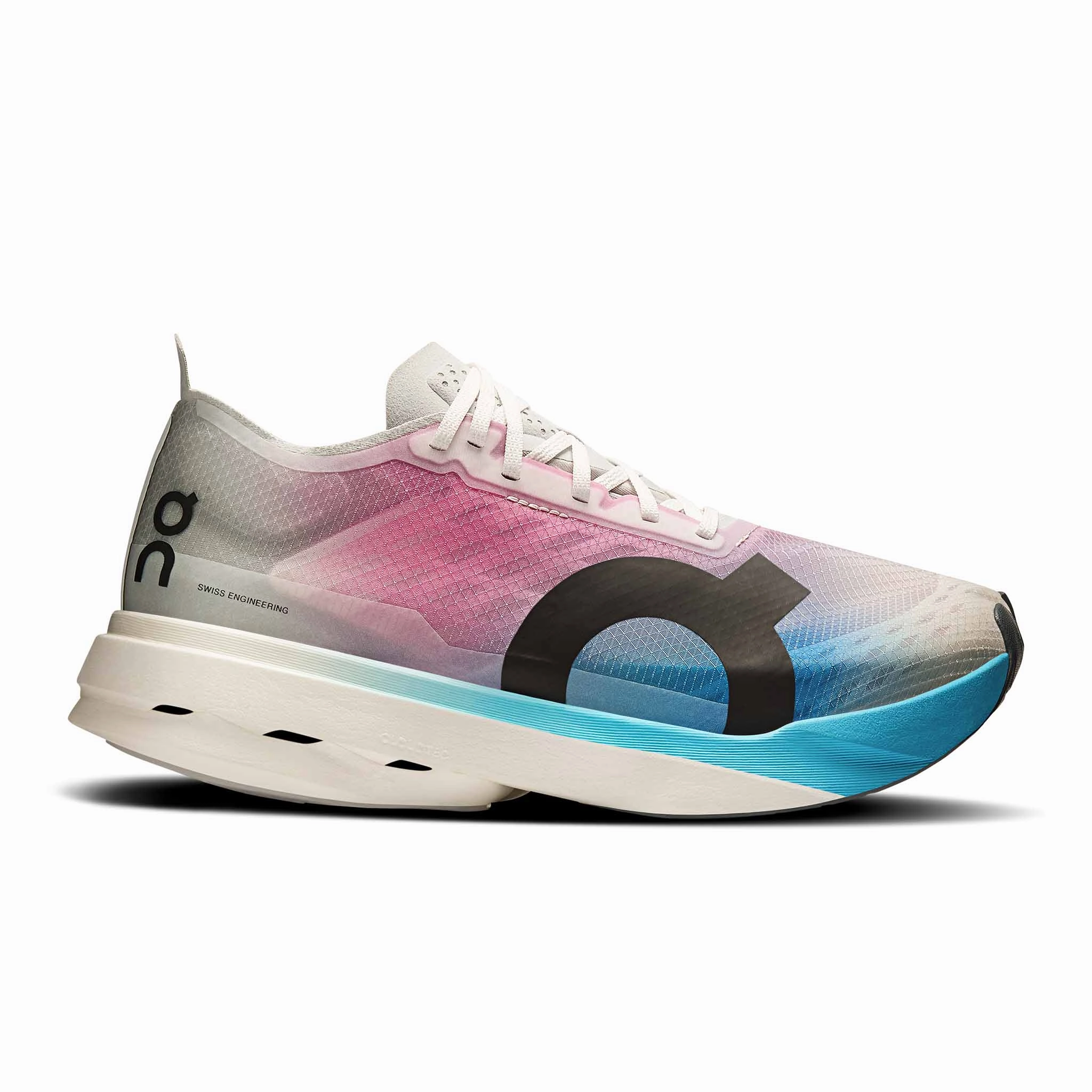 slow - paced running shoes Value for Money On | Women's Cloudboom Strike Running Shoes - White/Horizon