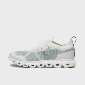 trail - running high - intensity - interval - training running shoes On Cloud 6 Versa White / Green - Gold