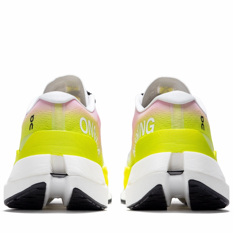 heel - cup support On Cloudboom Max - Lime/Raspberry