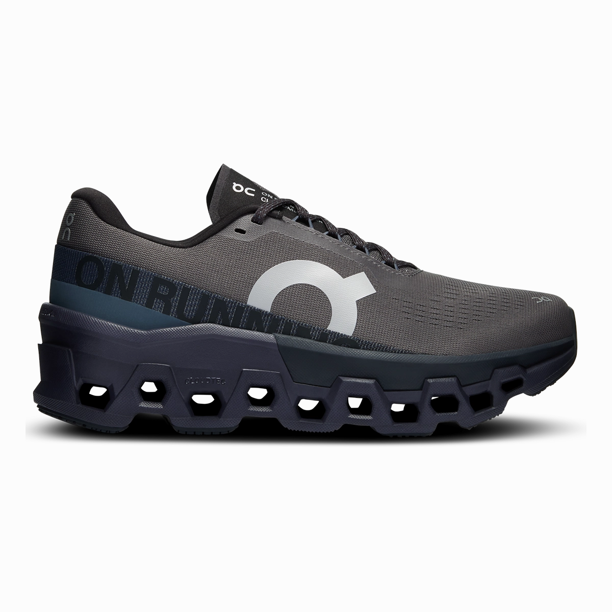 Reinforced heel Secure Foam ON Cloudmonster 2 - Asphalt - Iron