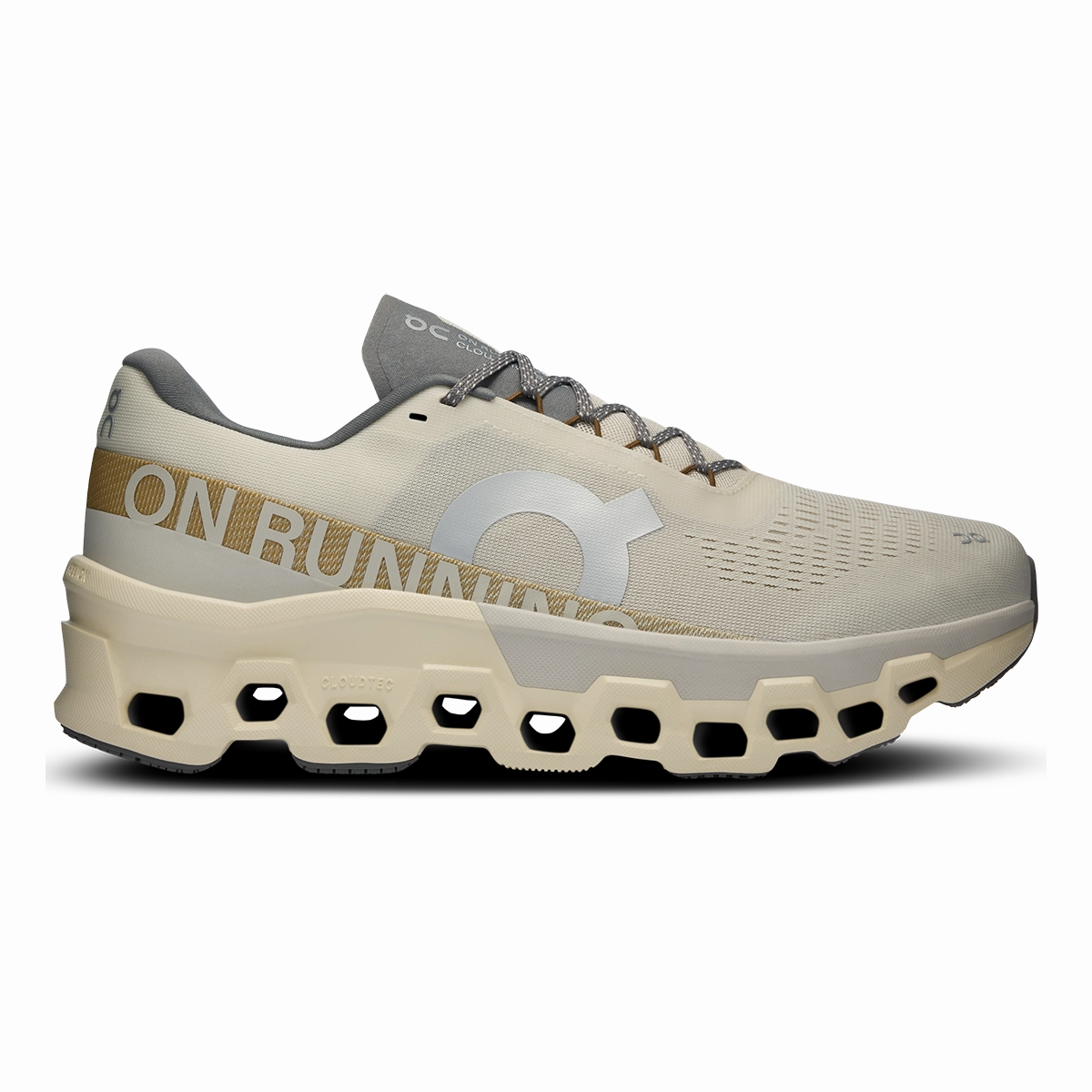amateur running footwear ON Cloudmonster 2 - Cream - Ice