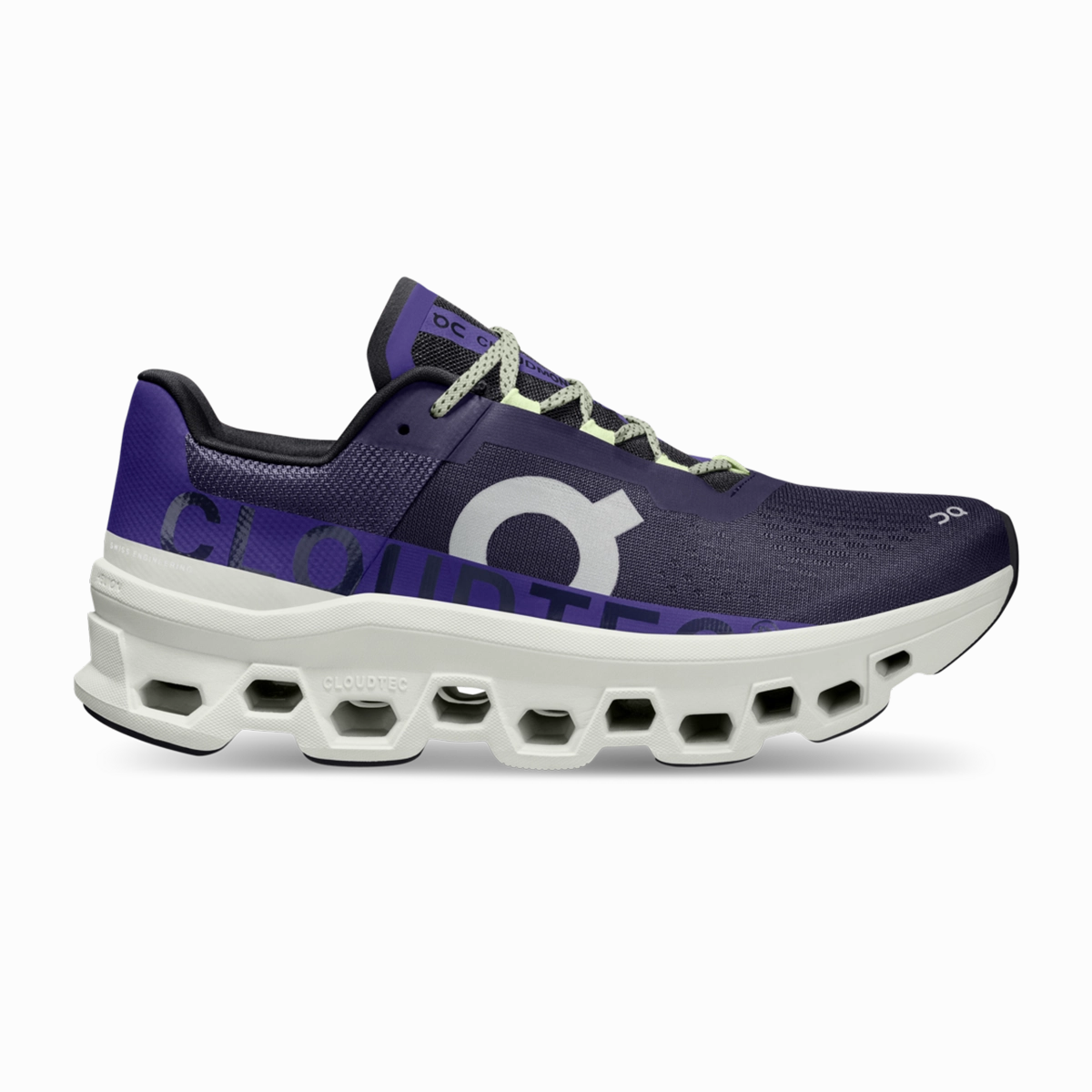 reliable shoes mid - top shoe variety ON Cloudmonster - Acai - Aloe