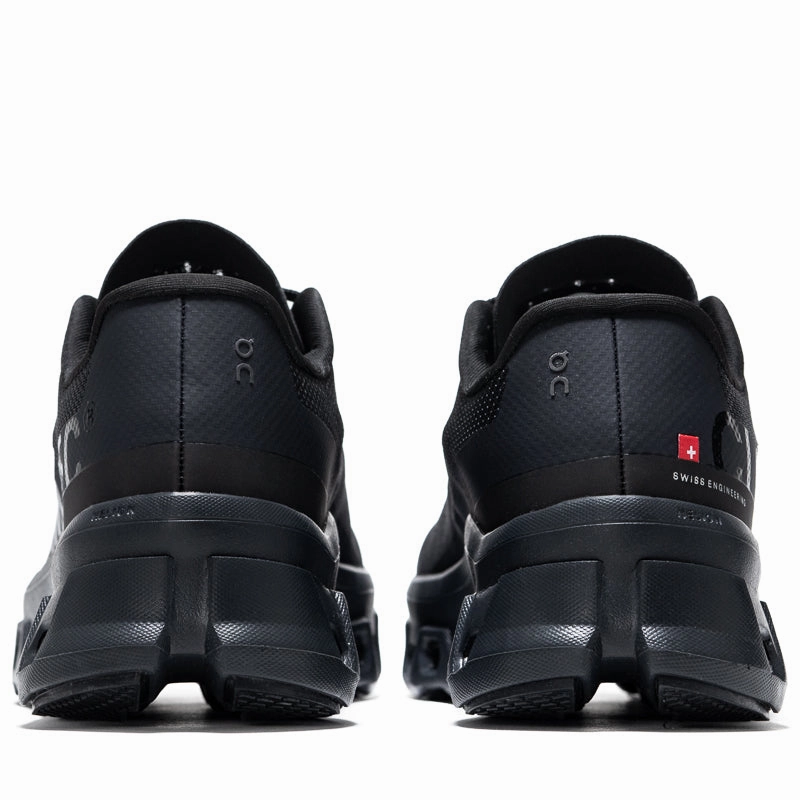 softball shoes On Cloudmonster - All Black