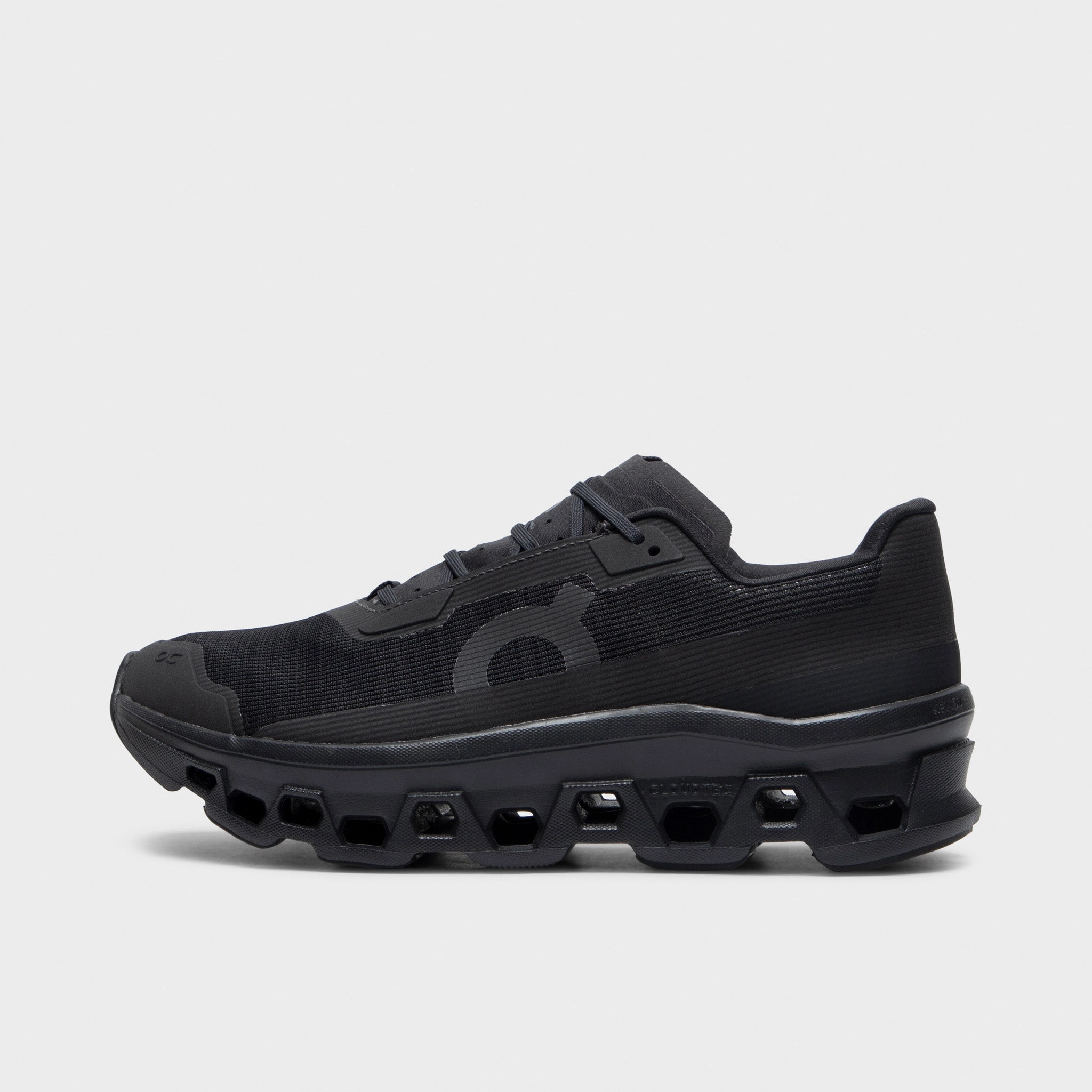 lace - up design On Cloudmonster Void Black / Black