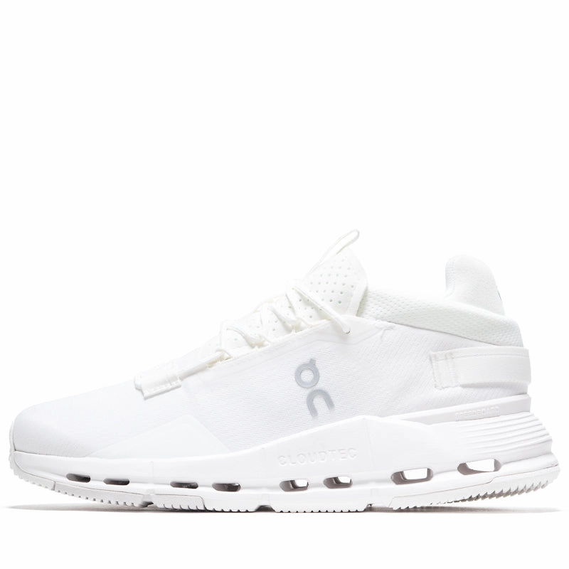 night run running option On Cloudnova 2 - All White