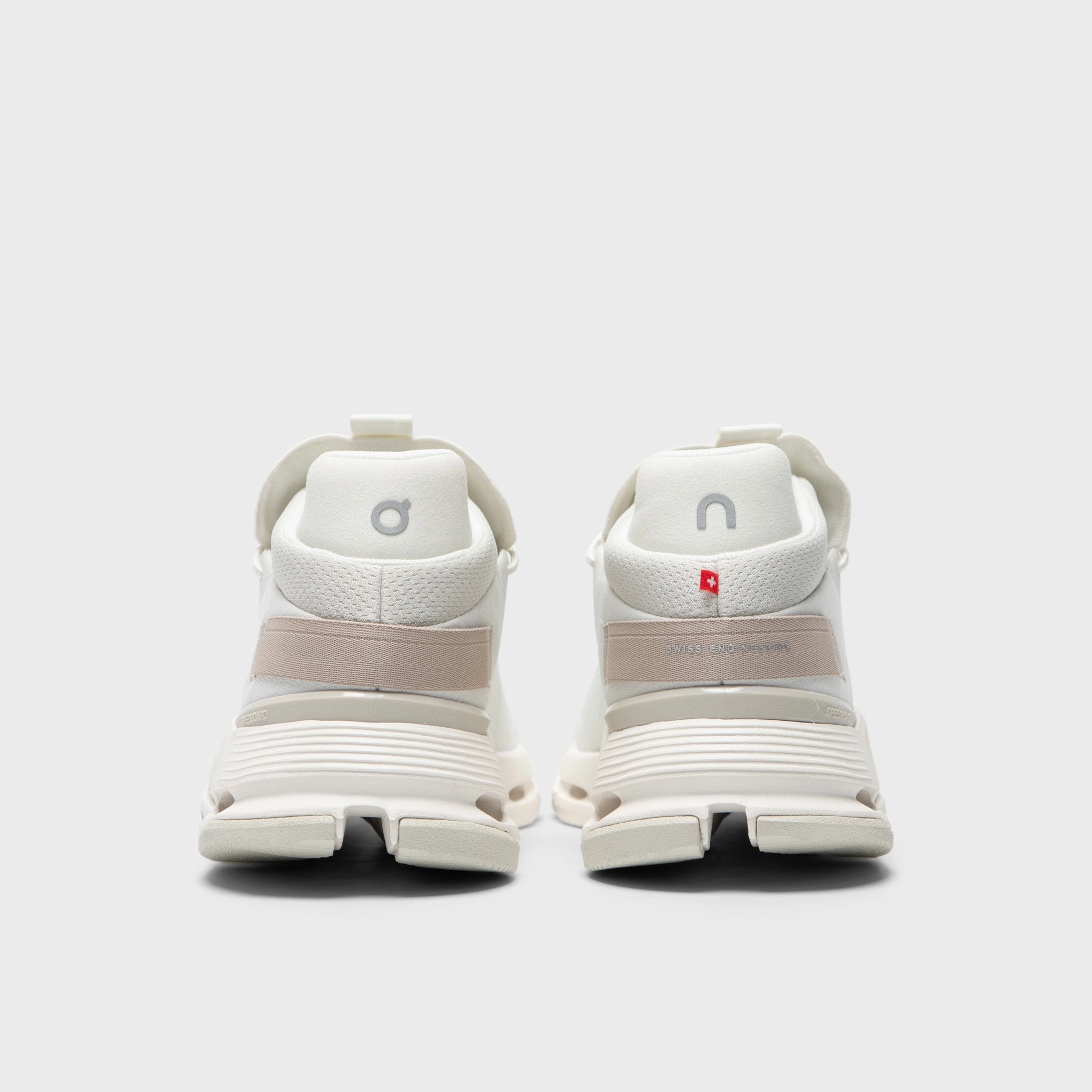 On Cloudnova 2 Ice / Sand ballet - themed running shoes Comfort Padding Around Ankle