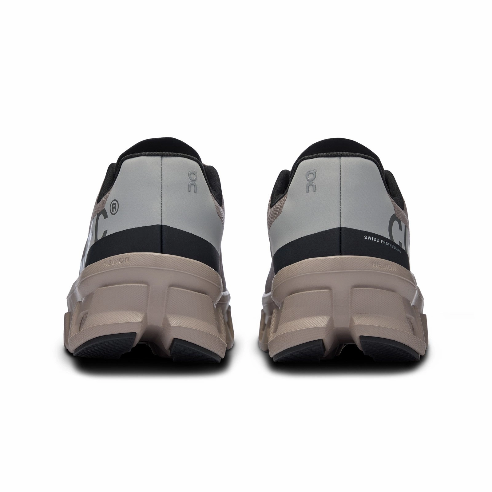 On Running Cloudmonster  (Cinder/Fog) Men Shoes 61.97729 Ortholite insole Optimal ease
