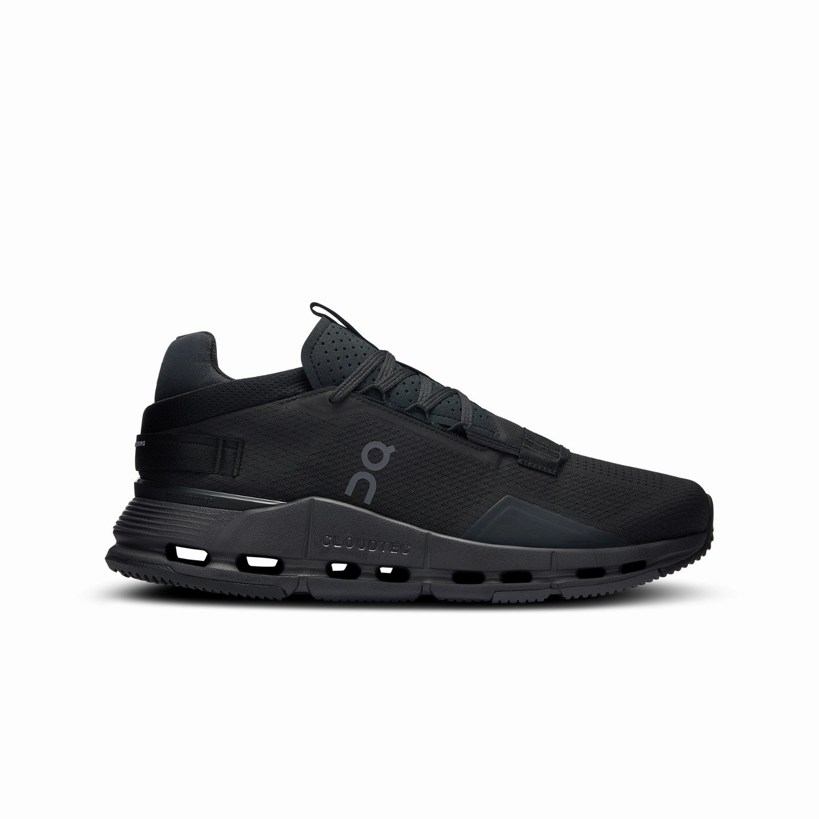 Matte Finish Torsion Response Unit On Running Cloudnova 2(Black) Men's Shoes 3ME30210485
