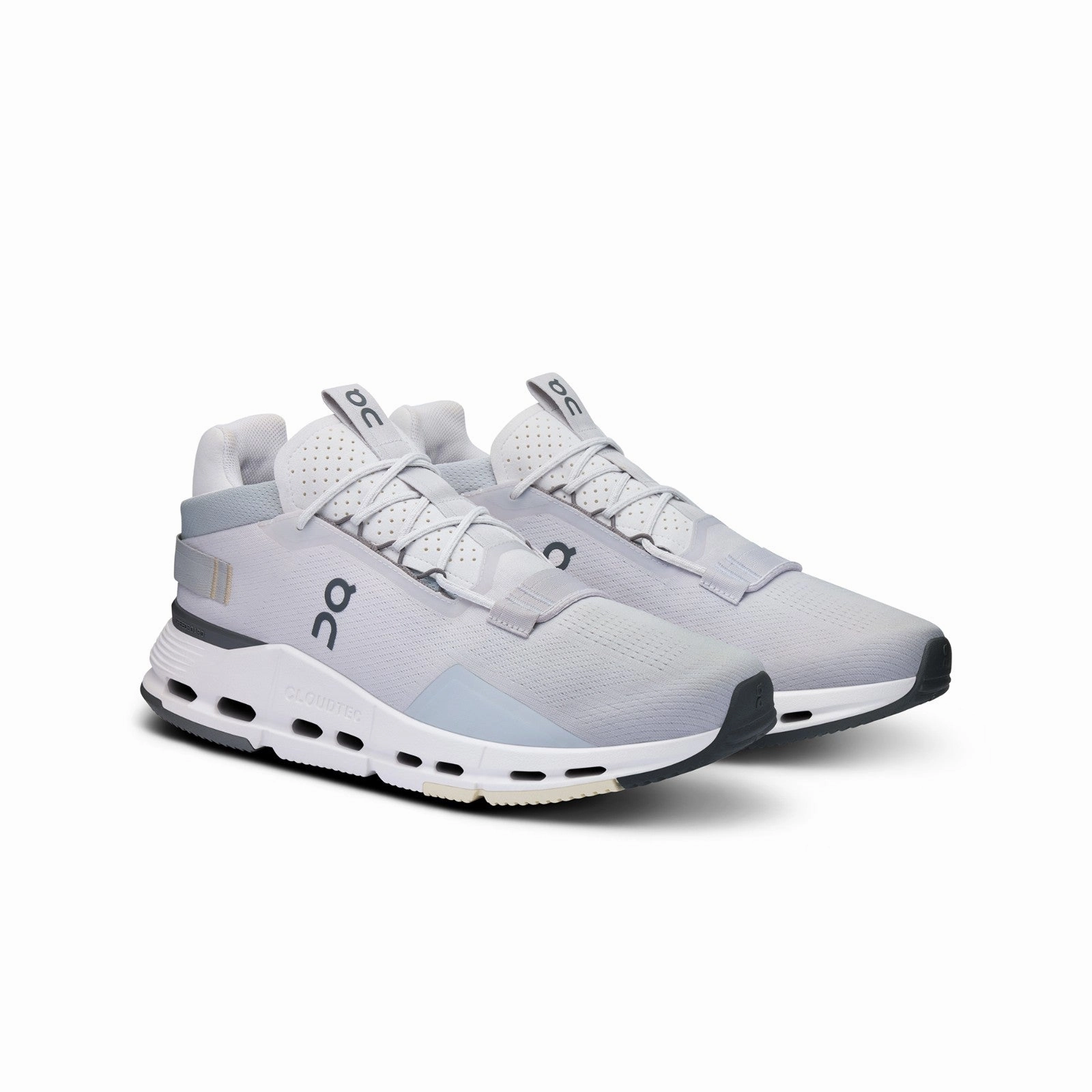 On Running Cloudnova 2 (Frost/Cream) Men Shoes 3ME30212202 Zip Design