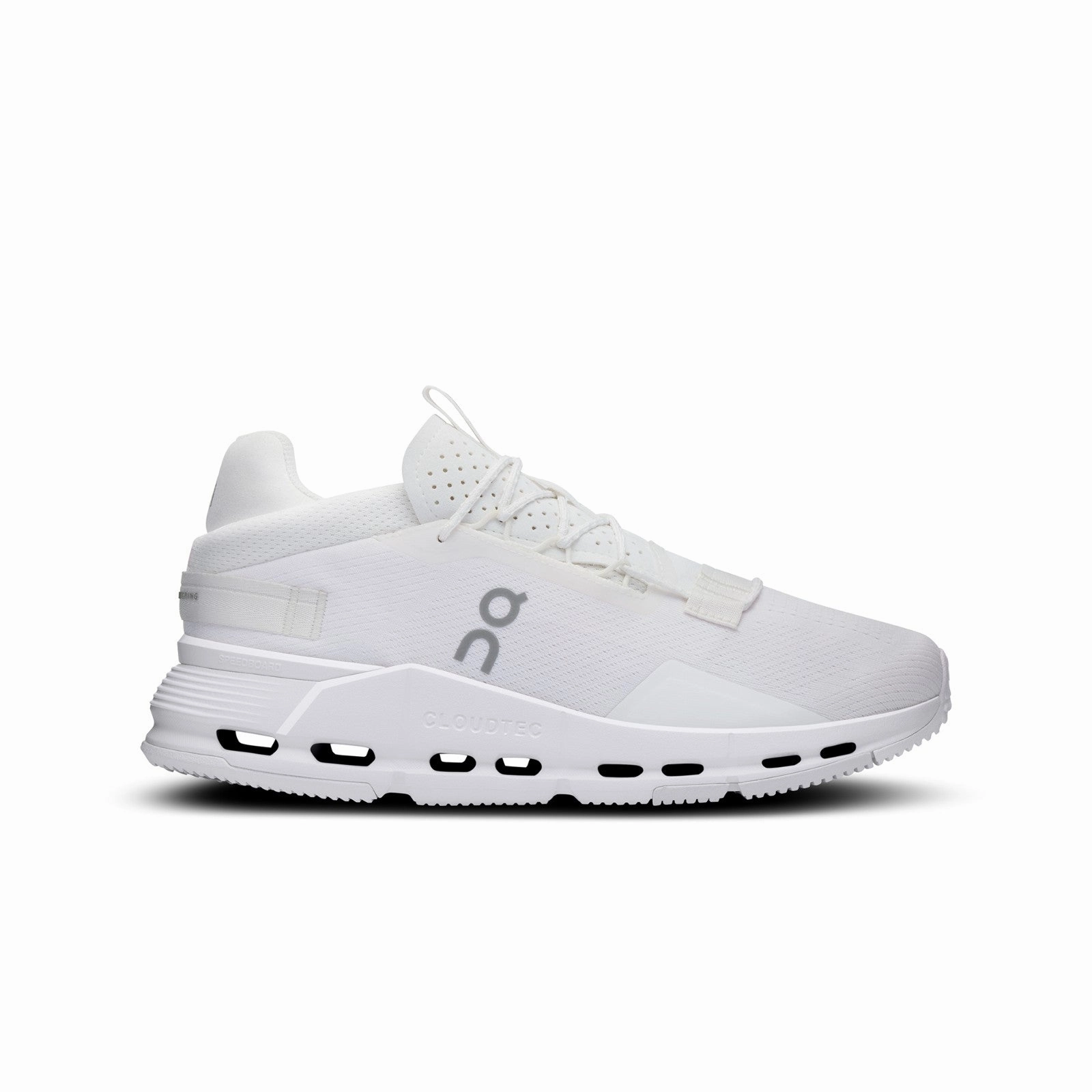 High Energy Return Sole Airflow Design On Running Cloudnova 2 (White) Women's Shoes 3WE30220108