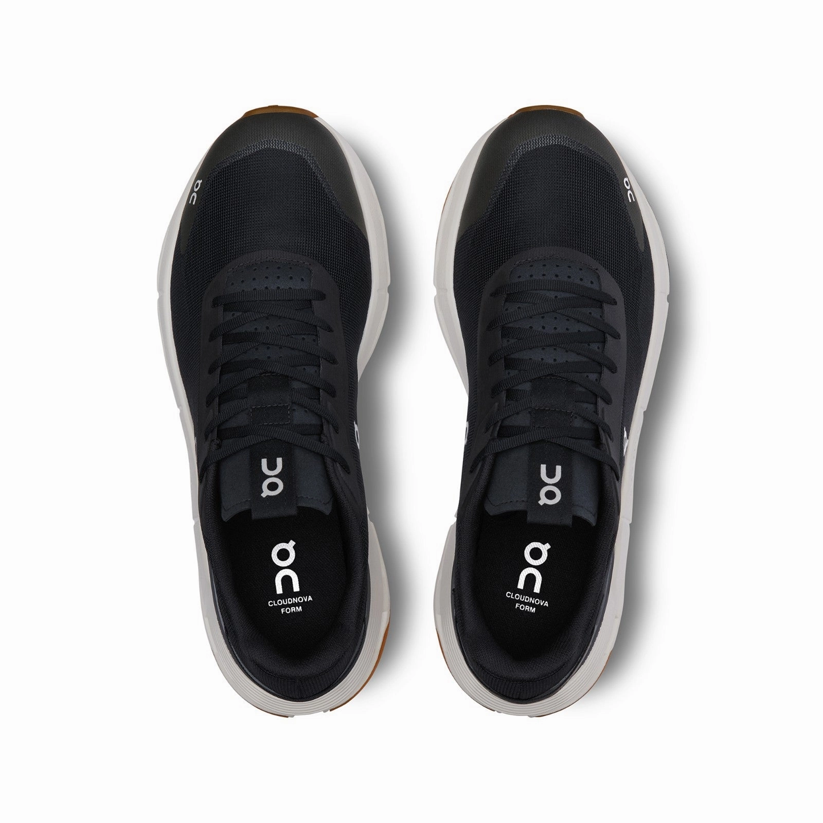 Athletic Aesthetic On Running Cloudnova Form 2 (Black/Ivory) Men Shoes 3ME30151430