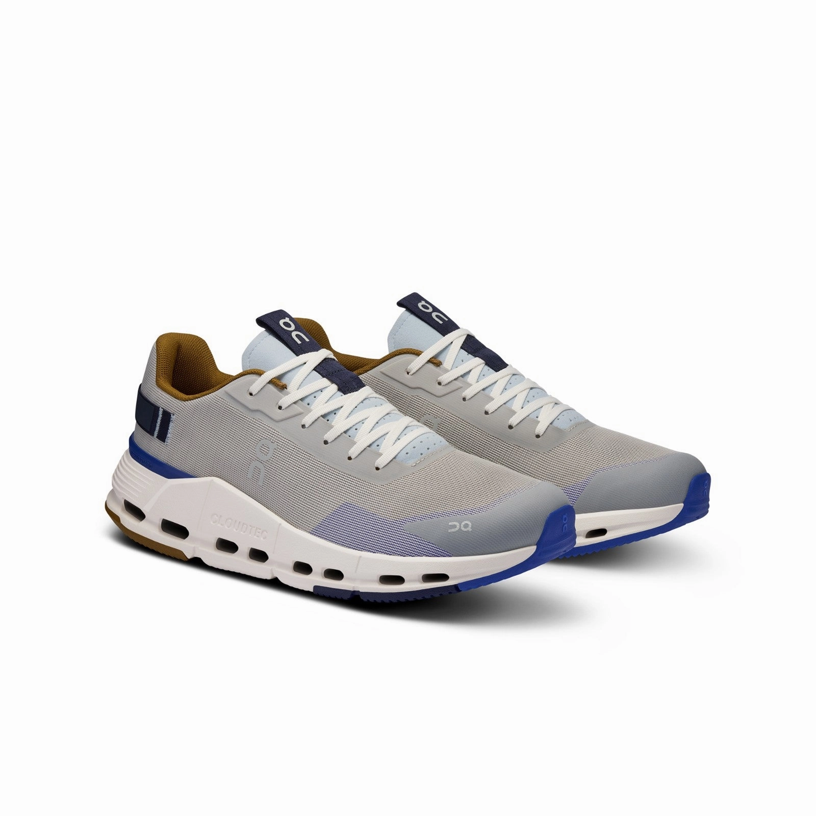 On Running Cloudnova Form 2 (Silver/Heather) Men Shoes 3ME30152221 Anti   Odor Airflow Optimized