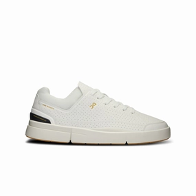 On Running THE ROGER CentreCourt (White/Black) Men's Shoes 3ME30370462 Everyday Ride Airflow System