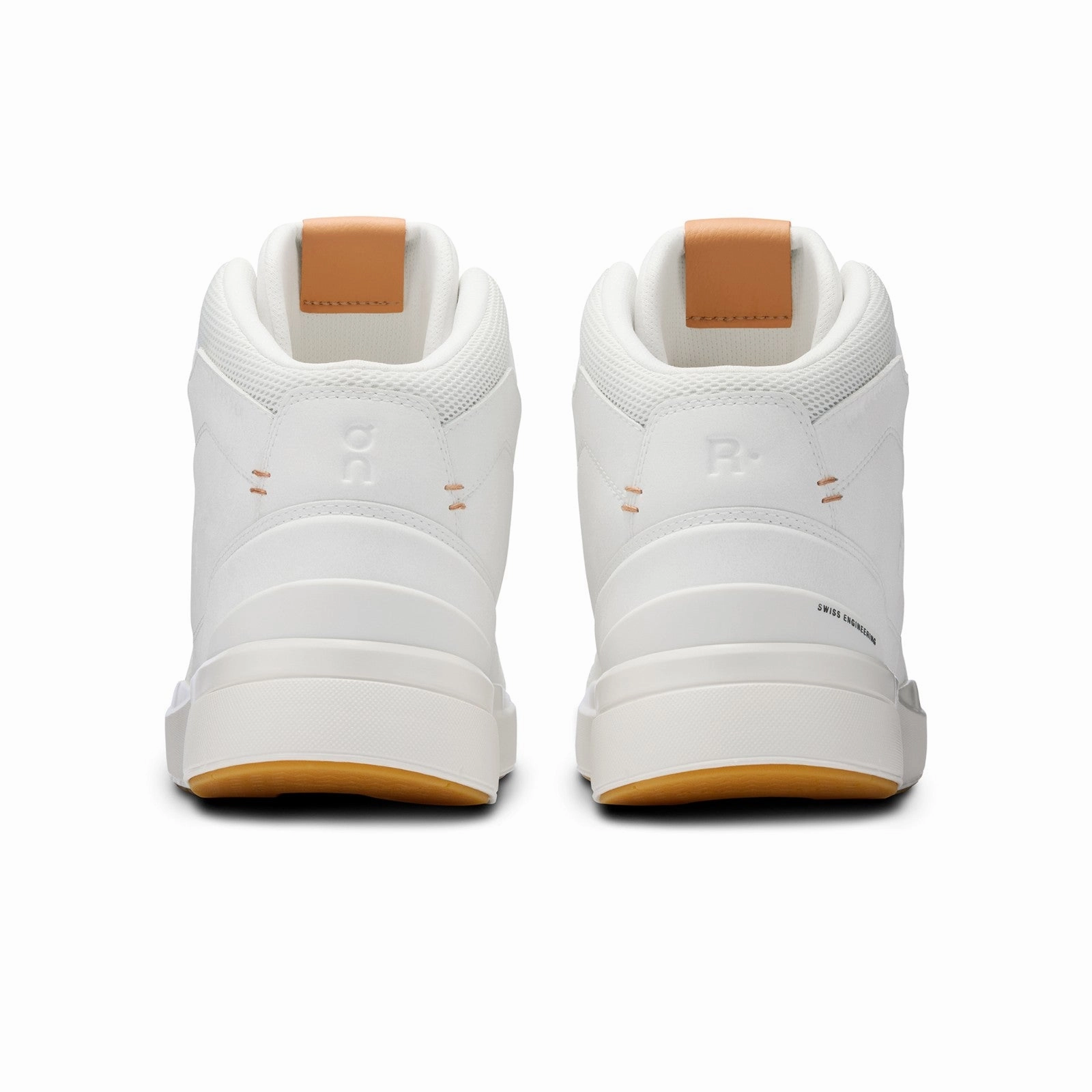 On Running THE ROGER Clubhouse Mid (White/Sandstone) Men Shoes 3MD11142765 Urban Ready