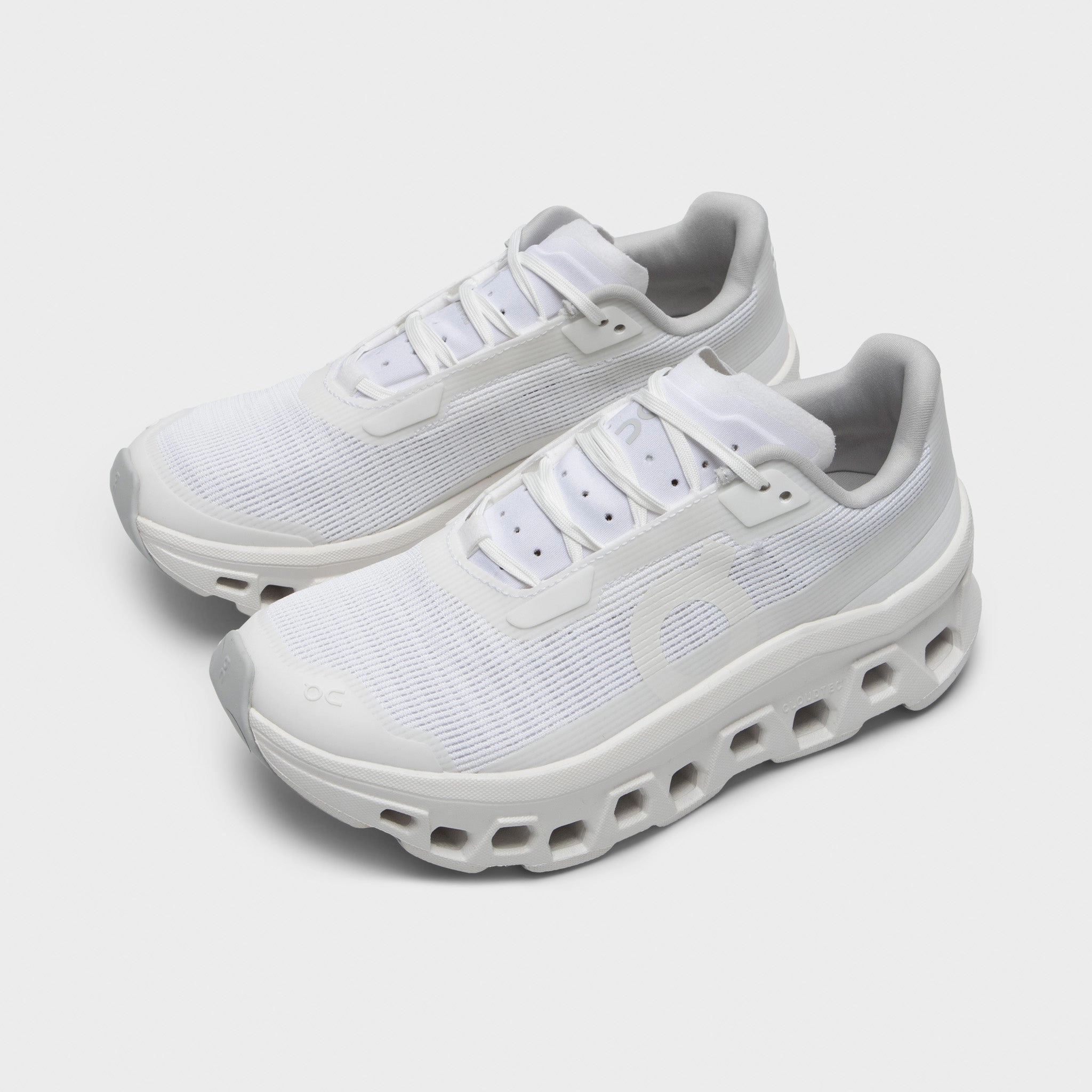 breathable - lining - material shoes running in a swamp area shoes On Women's Cloudmonster Void 1 White / White