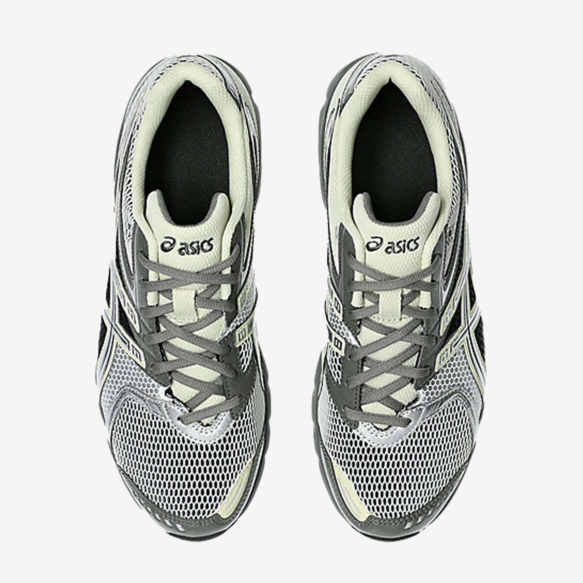 ASICS | GEL-DS TRAINER 14 { TRUFFLE GREY/PURE SILVER shock - absorbing midsole shoes Slippery Surface Running