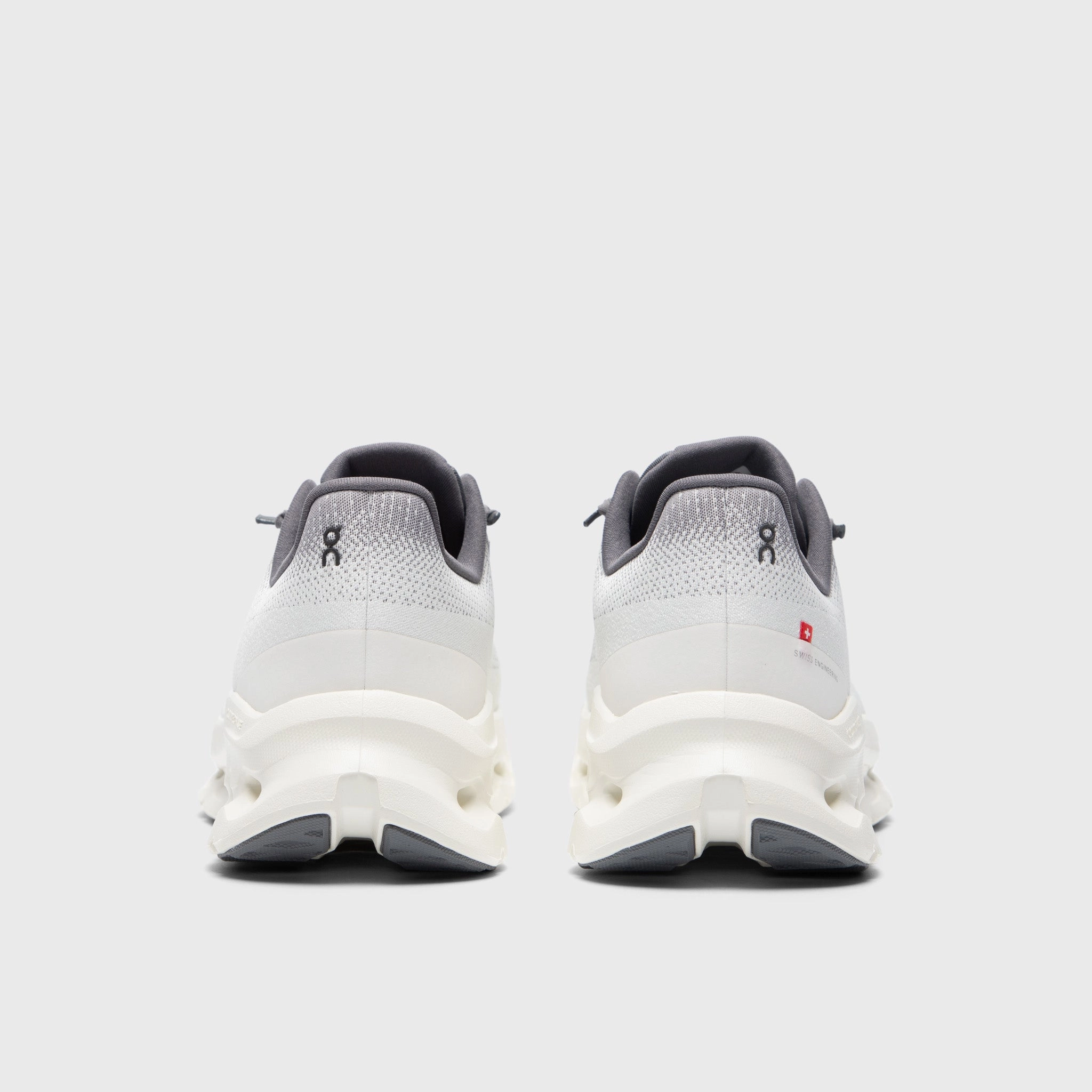 On Cloudtilt Ivory / Rock firm midsole shoes high - jump running shoes