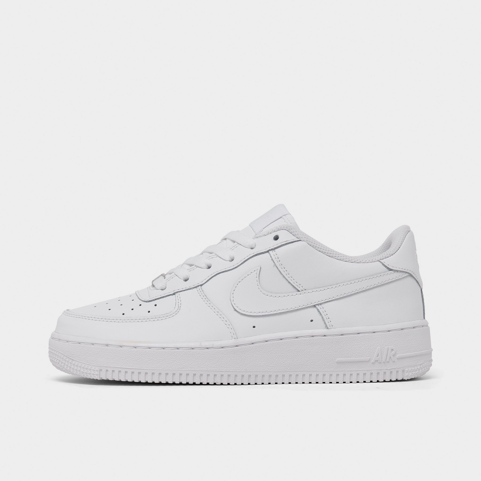 Nike Air Force 1 LE GS / White High Performance Flow Heel Counter Reinforcement