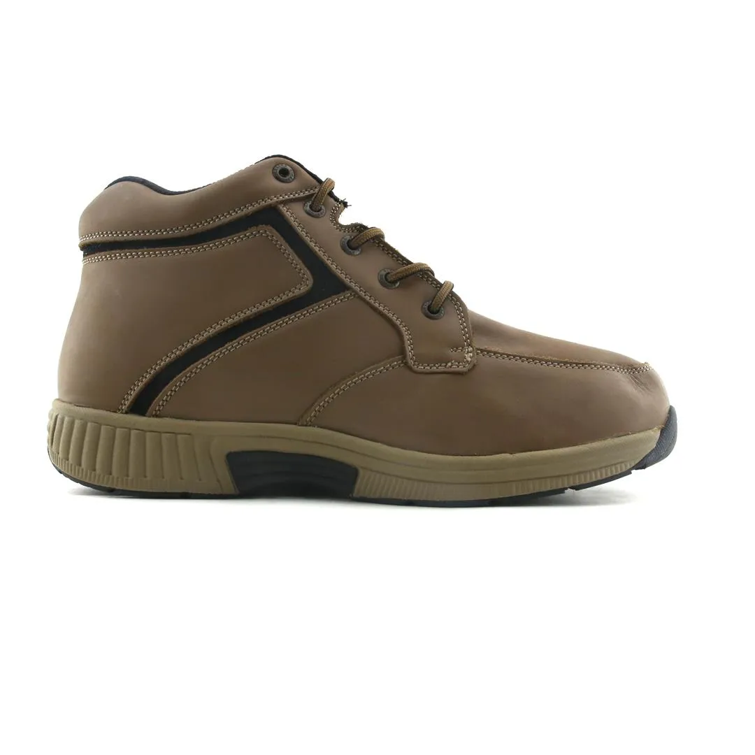 Seamless Fit Orthofeet Men's Boots Highline - Brown