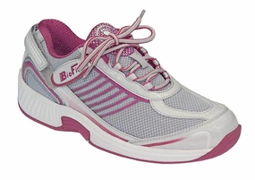Casual Shoes Orthofeet Women Louise Verve Tie-Less - Fuchsia