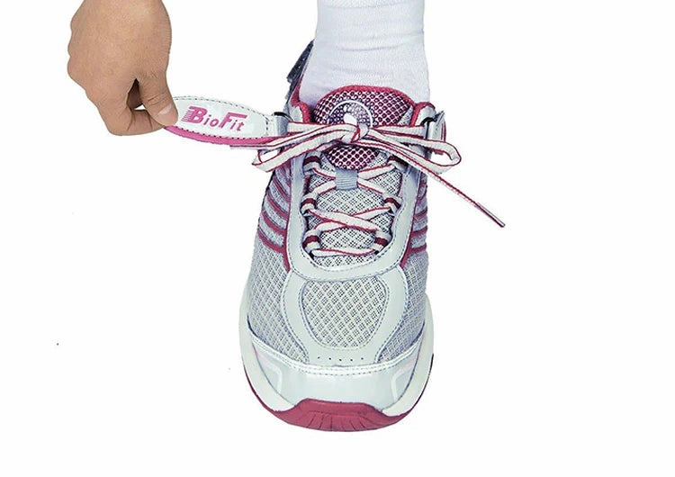 horizontal - design shoes Orthofeet Women Louise Verve Tie-Less - Fuchsia