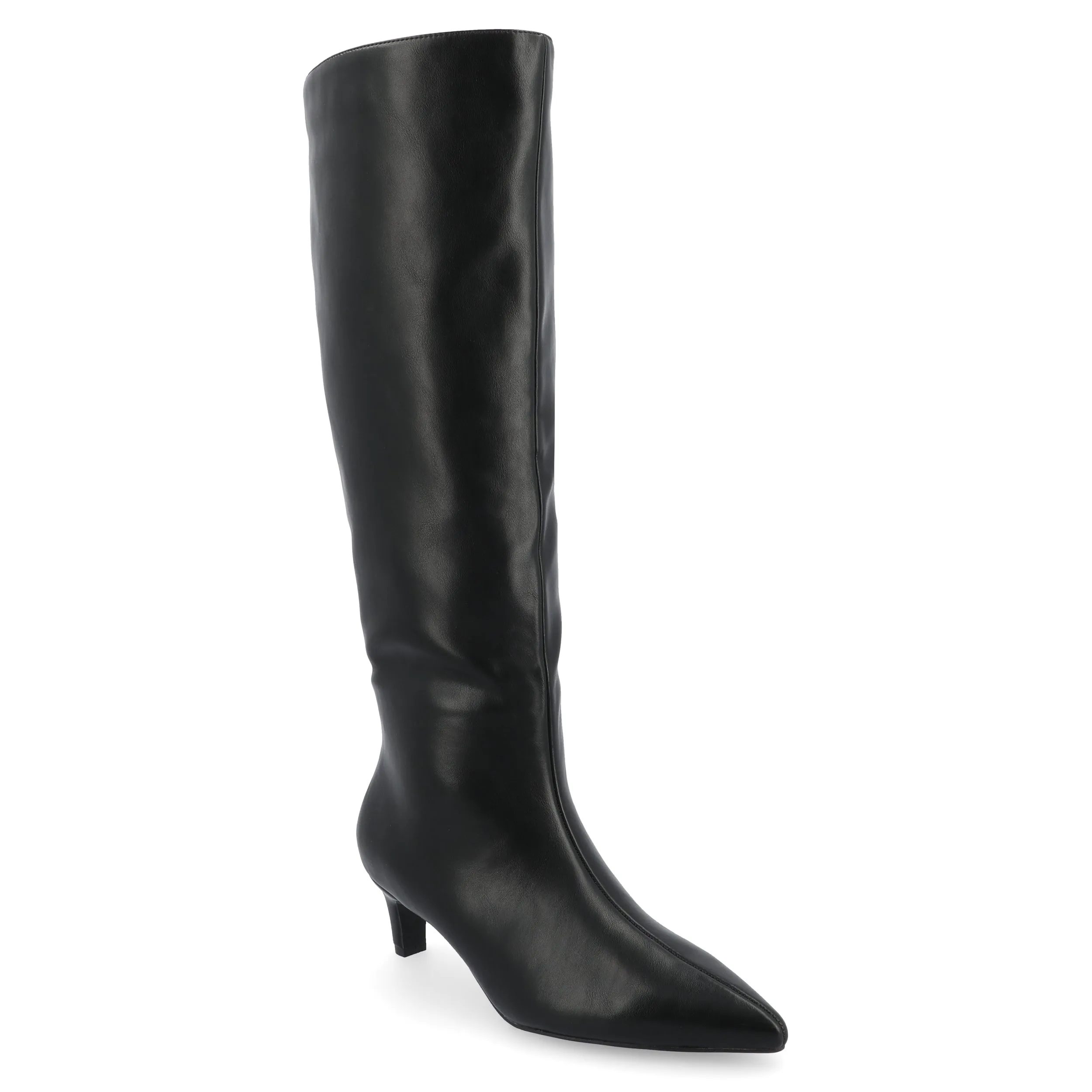Journee Collection Women's Tru Comfort Foam Tullip Wide Width Extra Wide Calf Boots Stylish Footwear Energy return