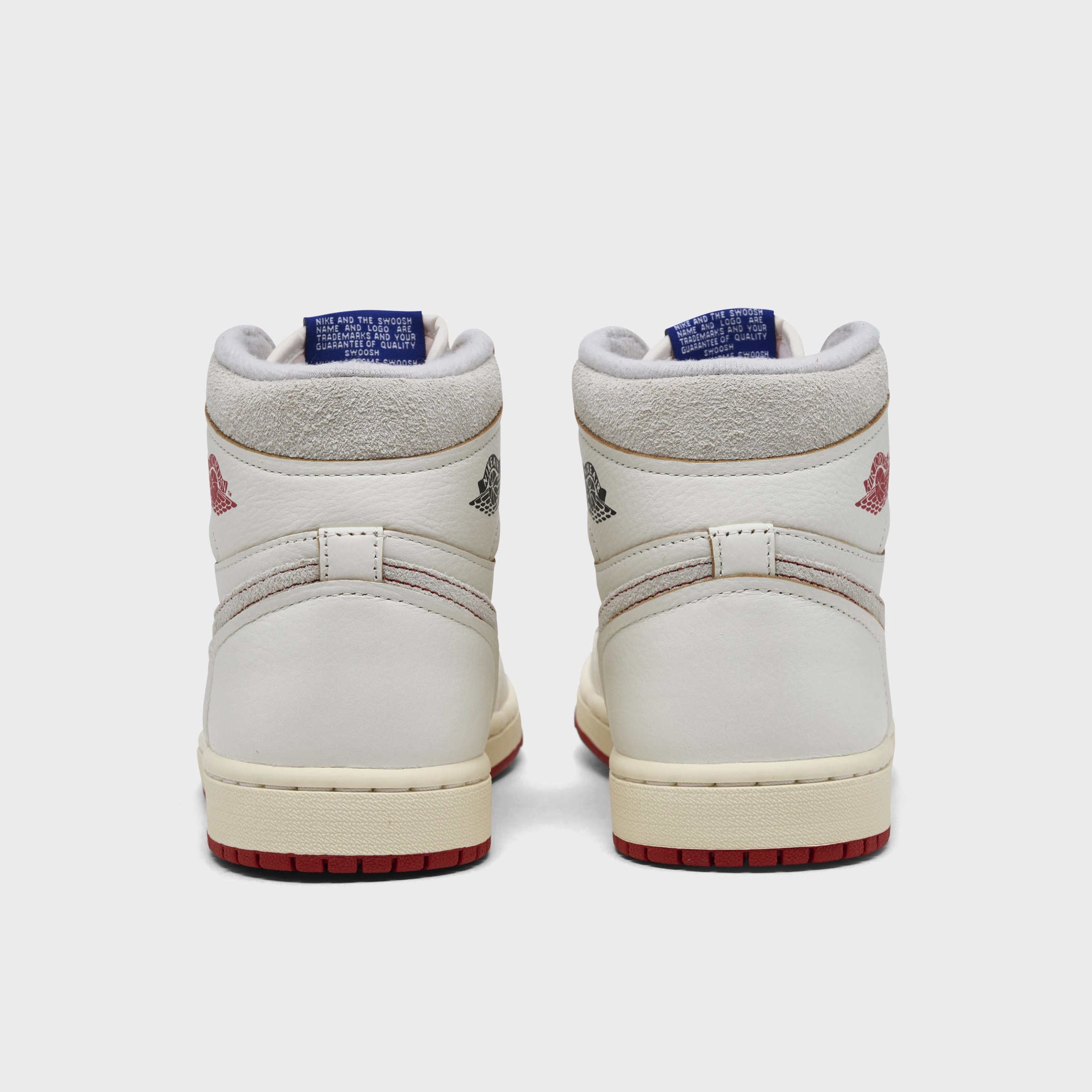 Cross Ventilation Channels Jordan Women's 1 High OG Sail / Cinnabar - Light Bone