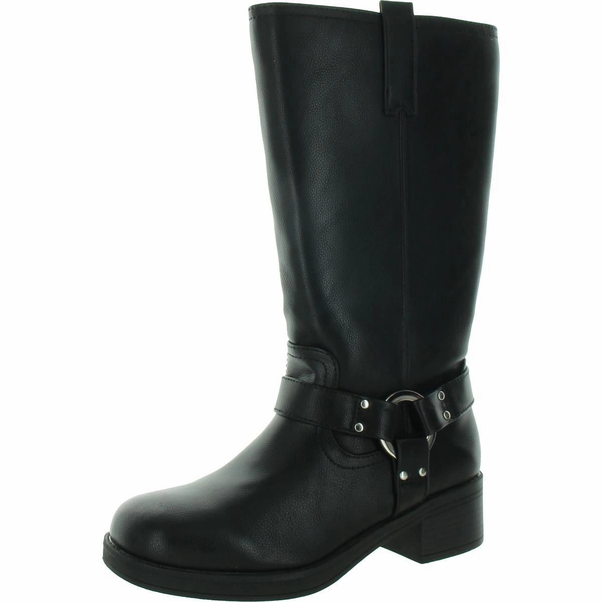 Trail Friendly Smooth Surface WS11139W Womens Buckle Manmade Mid-Calf Boots