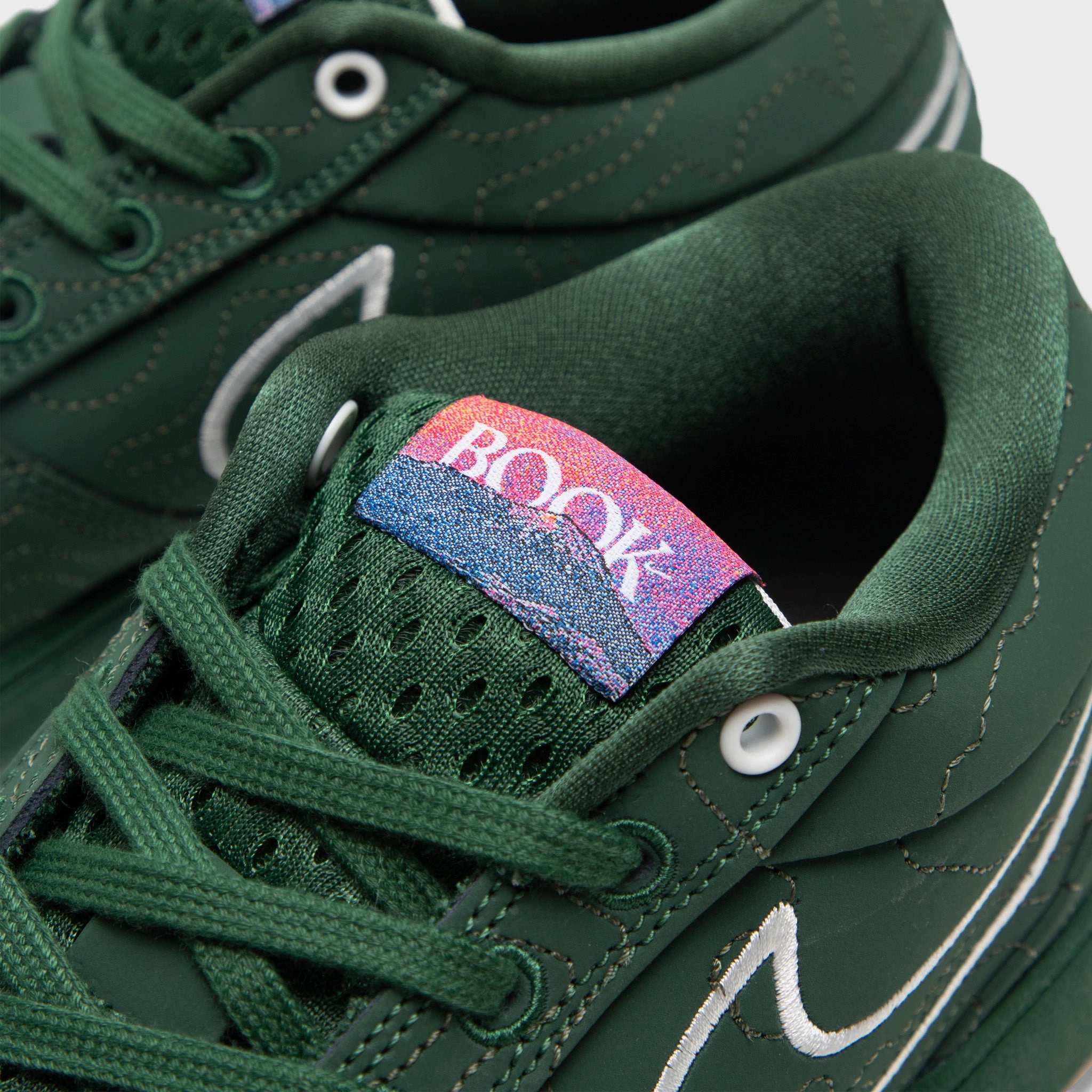 Reinforced Heel Collar Breathable Nike Book 1 Fir / Phantom - Hemp