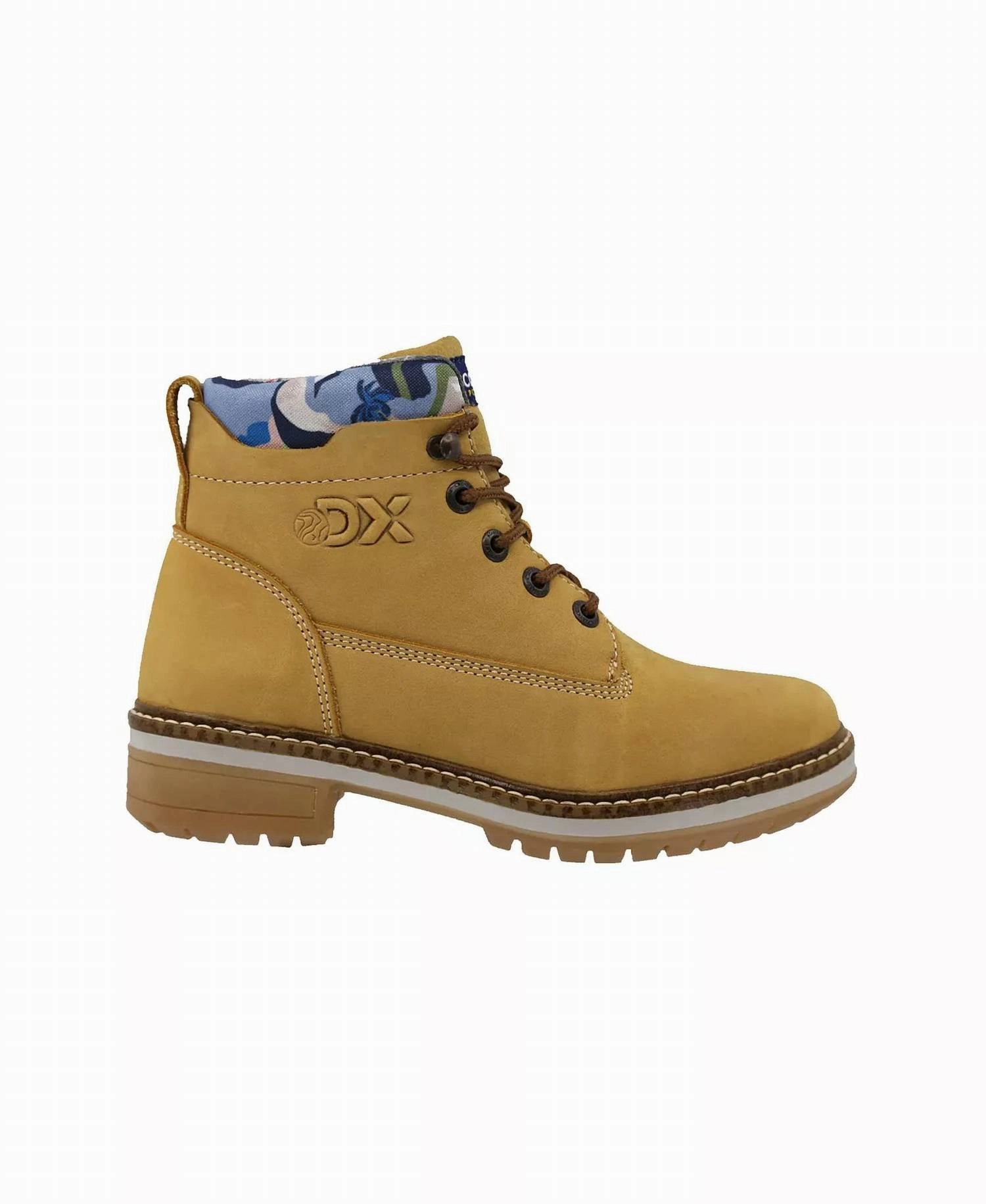 Outdoor Boot In Honey Simple Style Low Rise