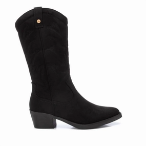 Women's Cowboy Boots In Black Universal Style Quality Sole