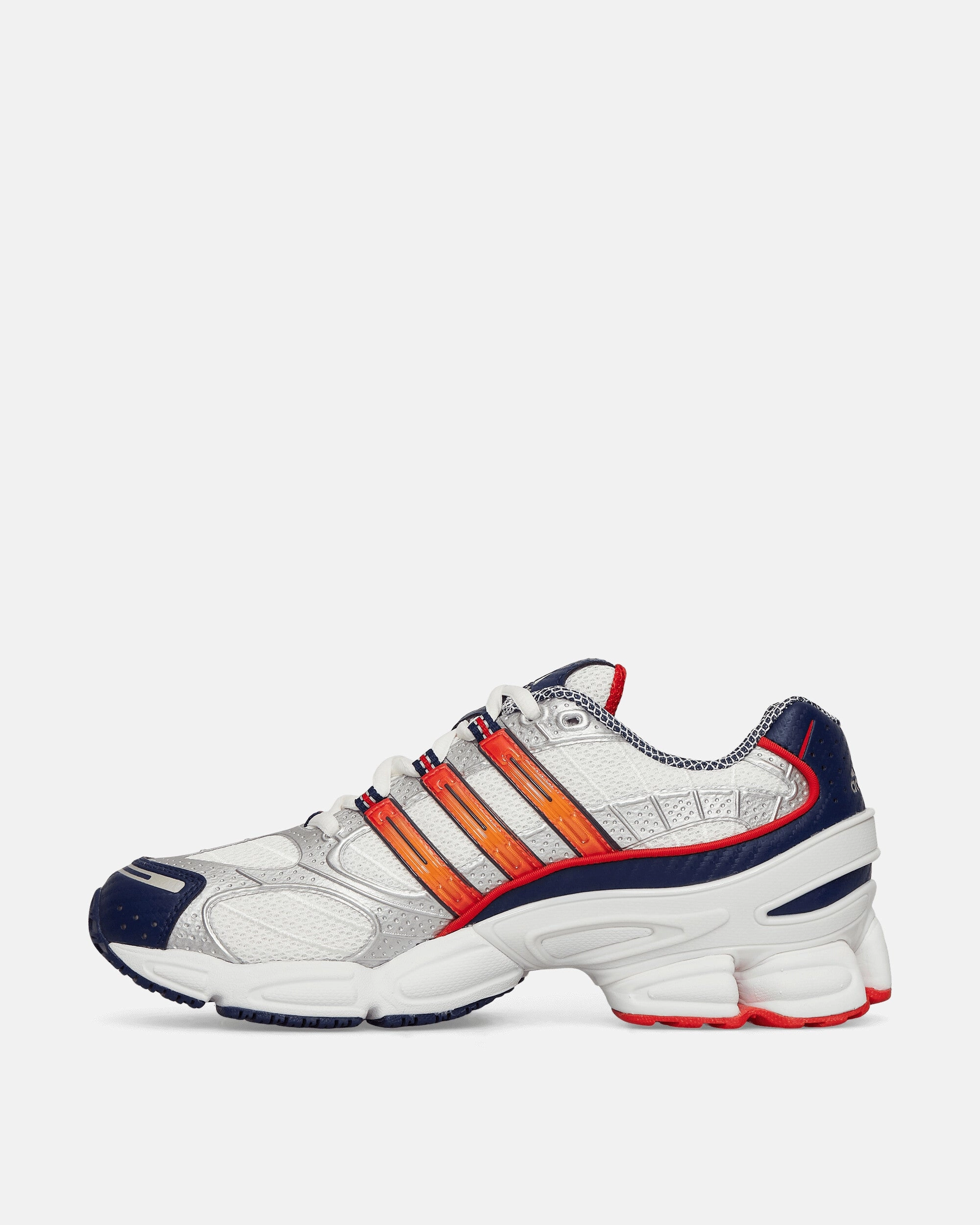All-weather flair Distinctive breathability Ozweego Pro Sneakers Core White / Crew Orange / Solar Red