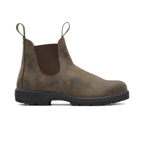 Blundstone Men's 585 Rustic Brown heel cup