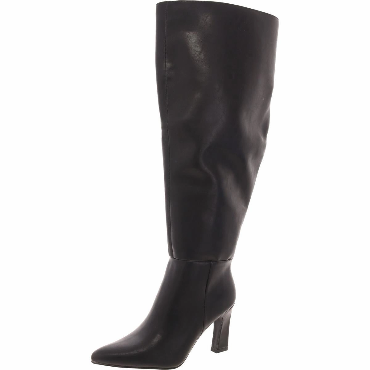 Sizzlee Womens Pull On Stiletto Over-The-Knee Boots High Traction Adventure Journey Quick Comfort