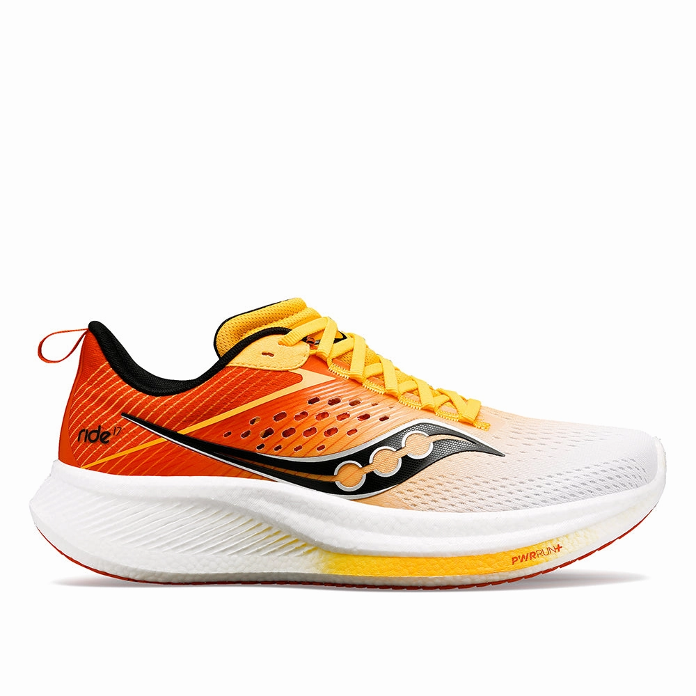 Health - oriented reinforced - areas Saucony Men's Ride 17 Running Shoes