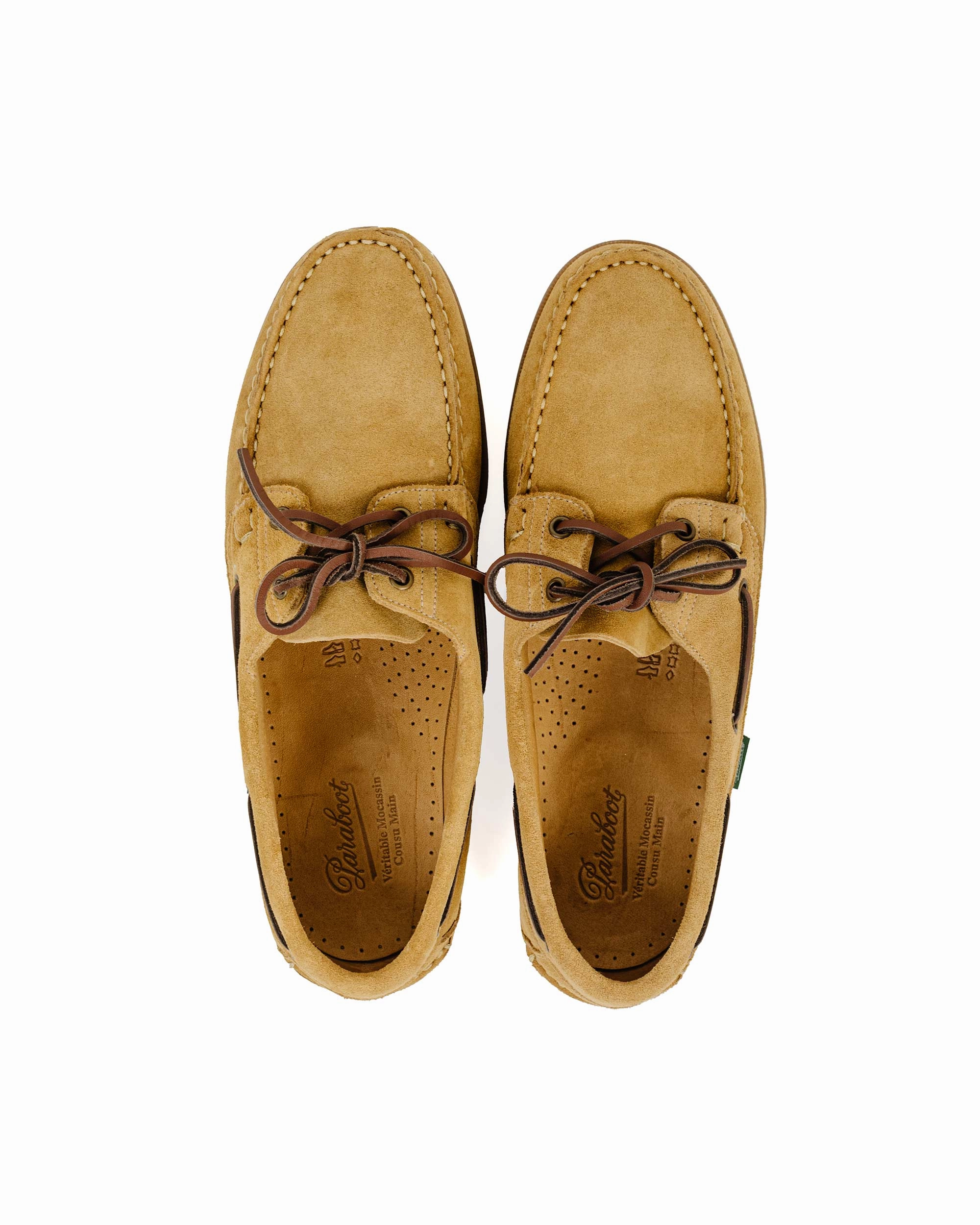 Paraboot Barth Velours Fauve Comfort Wedge