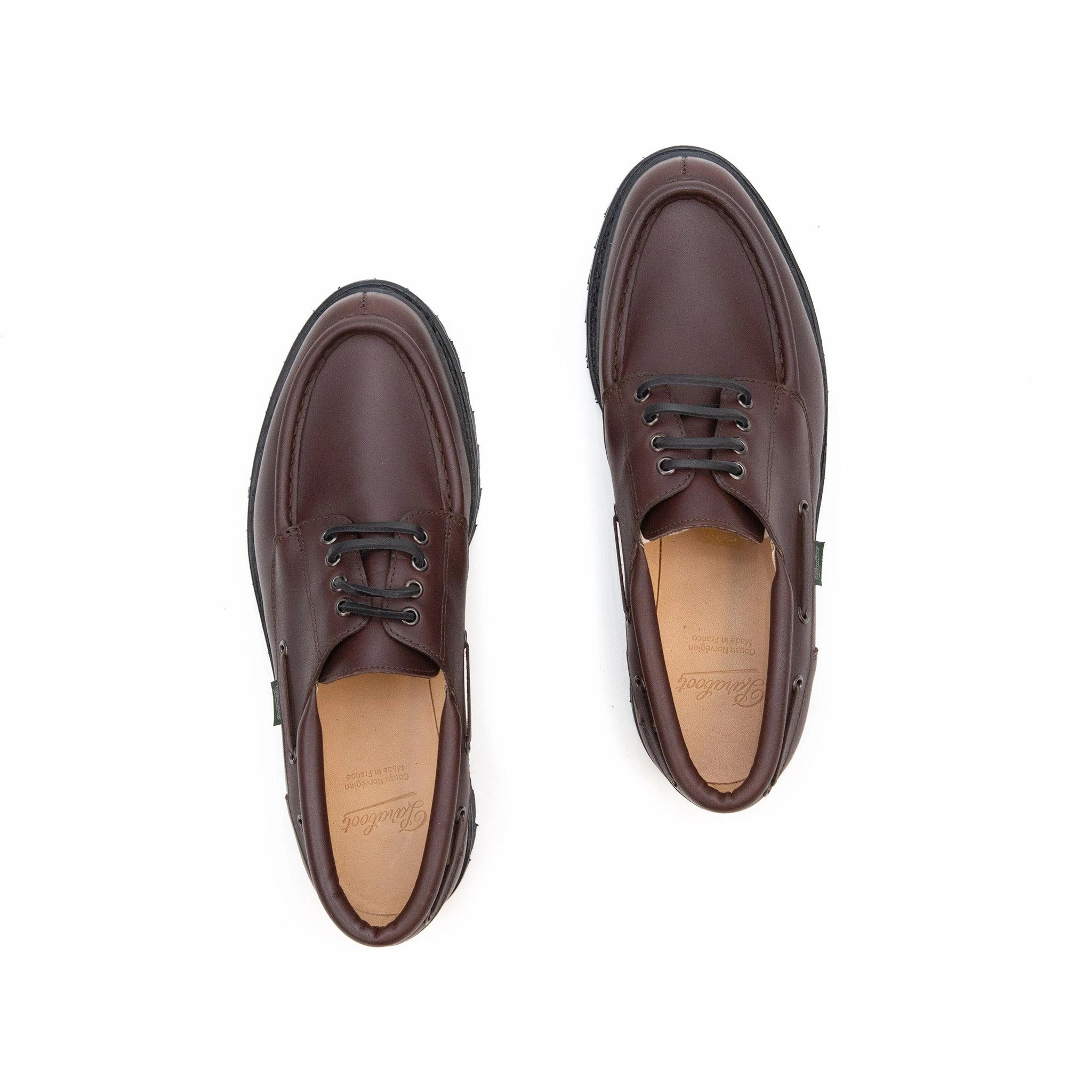 Modern Power Grip Paraboot Chimey Lisse Ebony