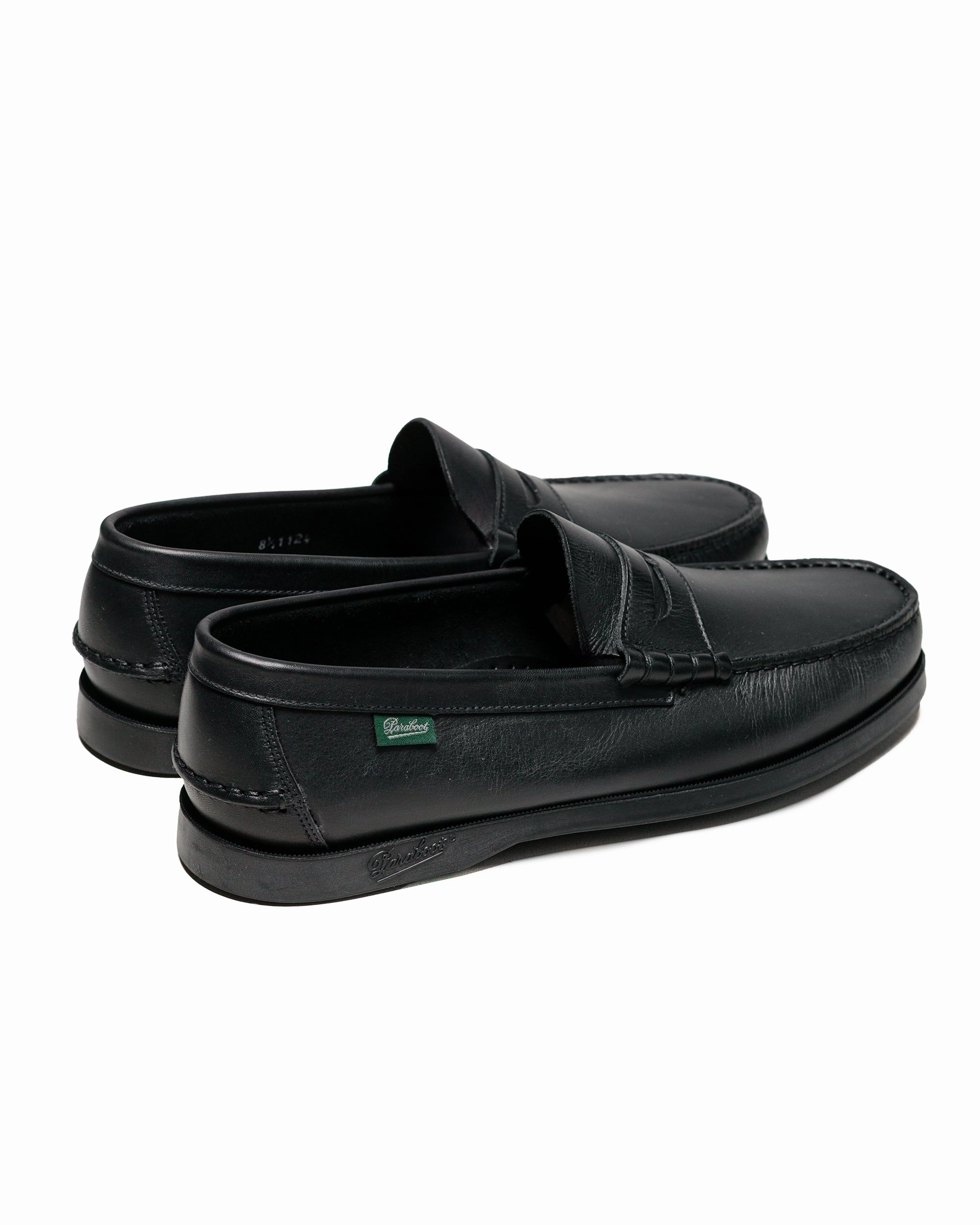 Soft Neutral Training Paraboot Coraux Lisse Noir