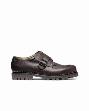 Mid Top Paraboot Engineered Garments Chambord Bride Grain?? Ebene