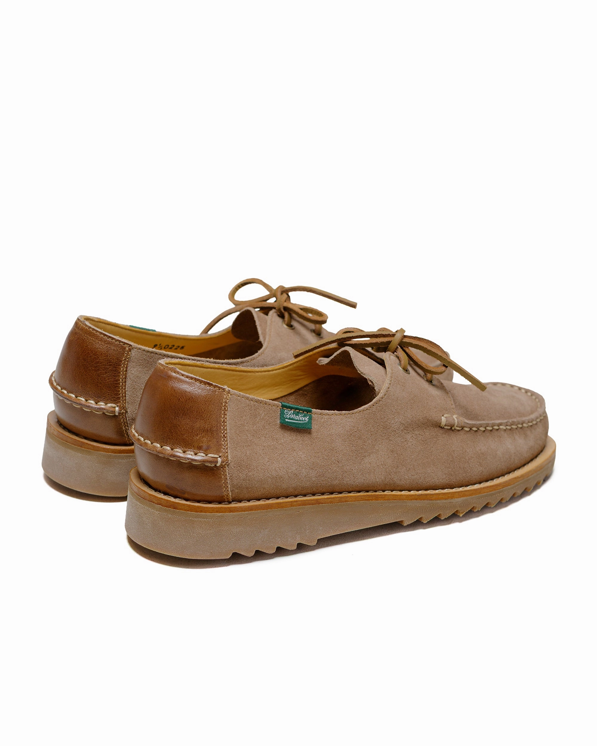 Heat Free New Drop Paraboot KAPTAIN SUNSHINE Domingue Suede Natural