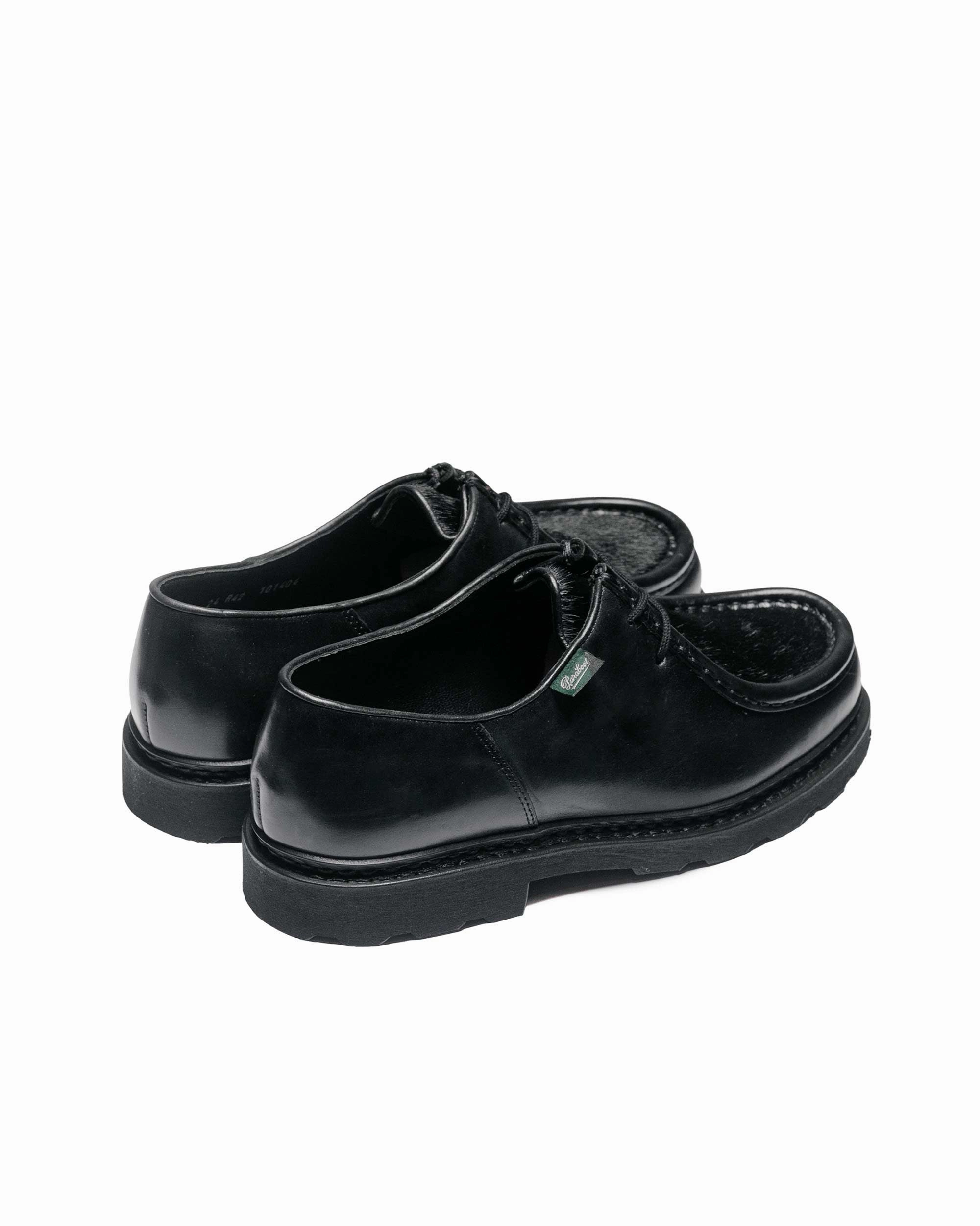 Scandi Clean Soft Cushioning Paraboot Michael Lisse Poil Noir
