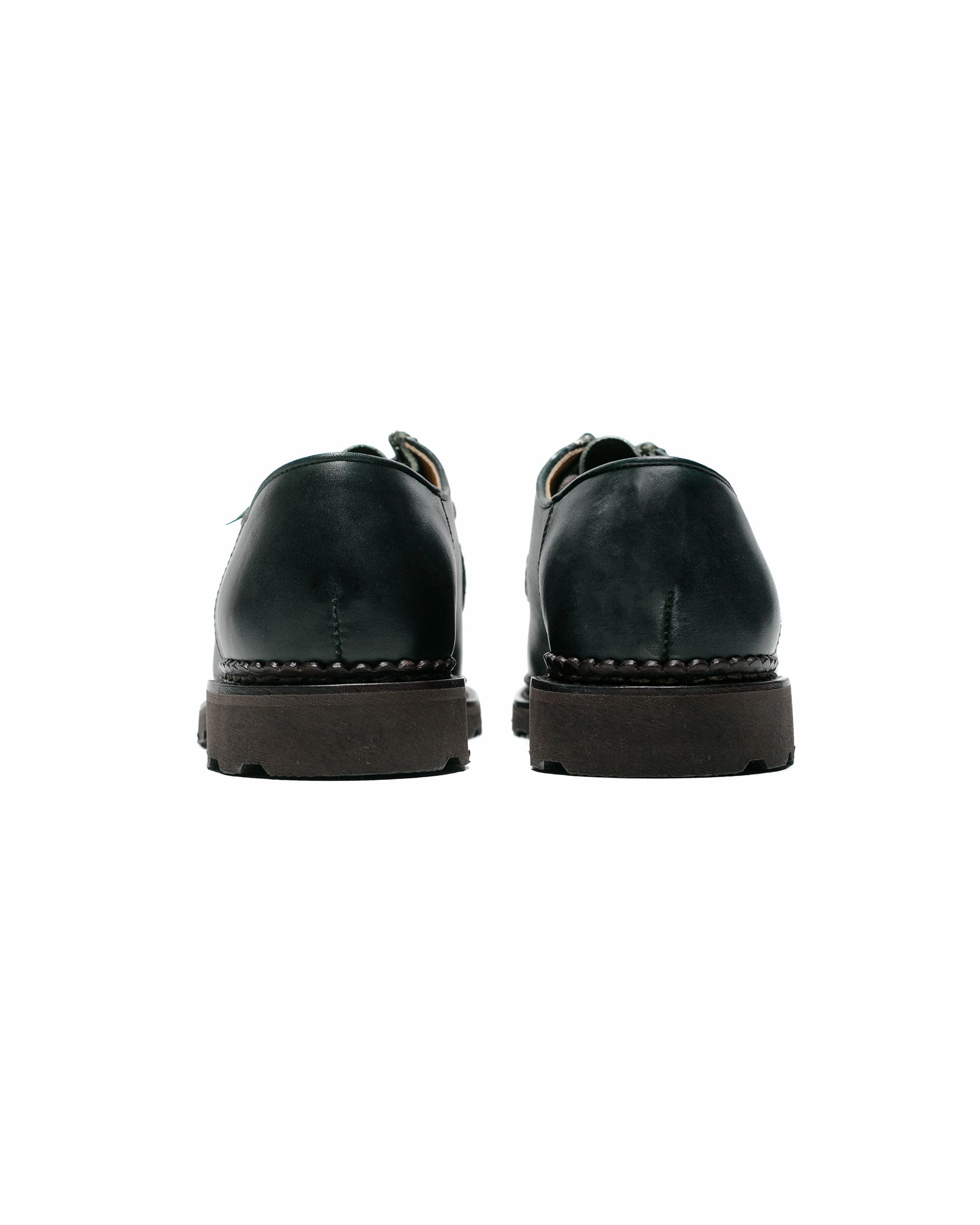 Paraboot Michael Lisse Vert Impact Resistance Lace Up Style